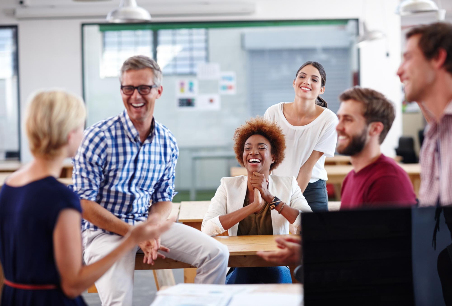 Gros plan sur le concept « Bien s'entendre au travail » 1